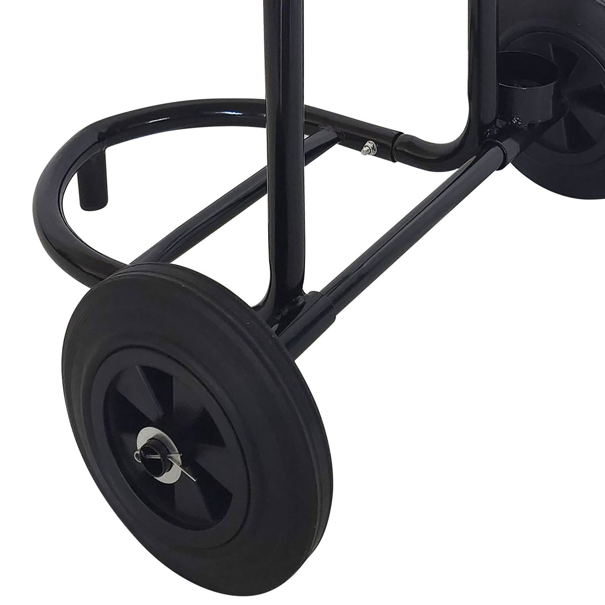 Gas Cylinder Trolley with Safety Chain and Rubber Wheels
