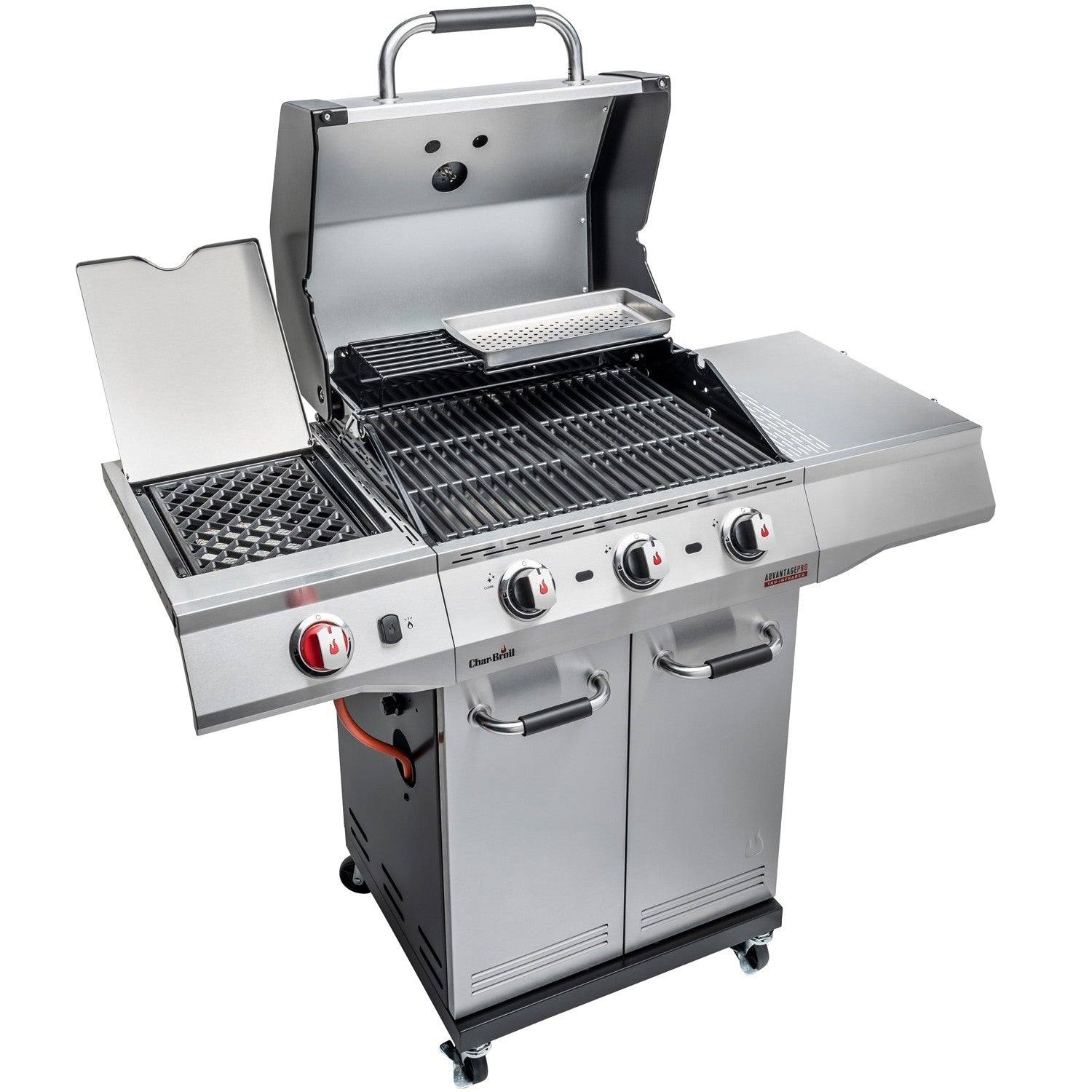 Gas Grill with TRU-Infrared Technology, Stainless Steel