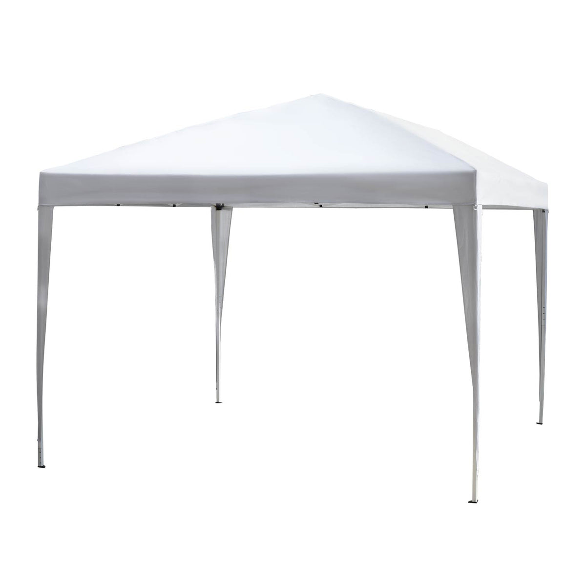 Gazebo 2.95X2.95M Pop-Up Folding Gazebo, Uv Protection, Foldable, Steel+Oxford, White