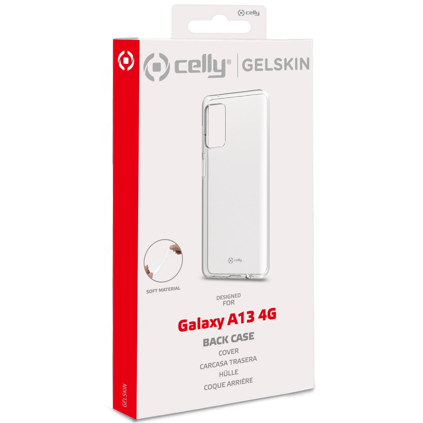 Gelskin TPU Cover Galaxy A13 4G SM-A135F Tran
