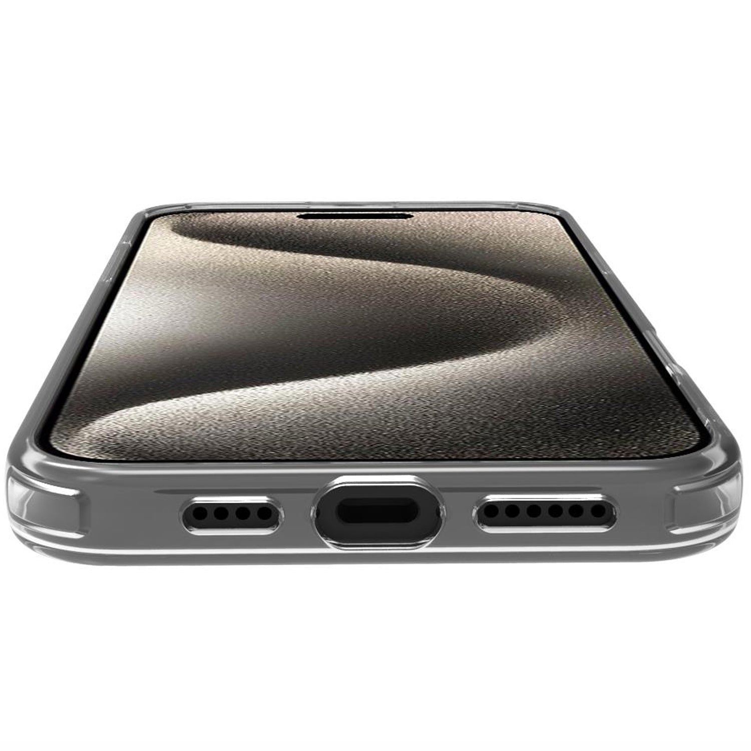 Gelskin mag Magnetic Cover MagSafe iPhone 16 Pro Max Transparent + Pink