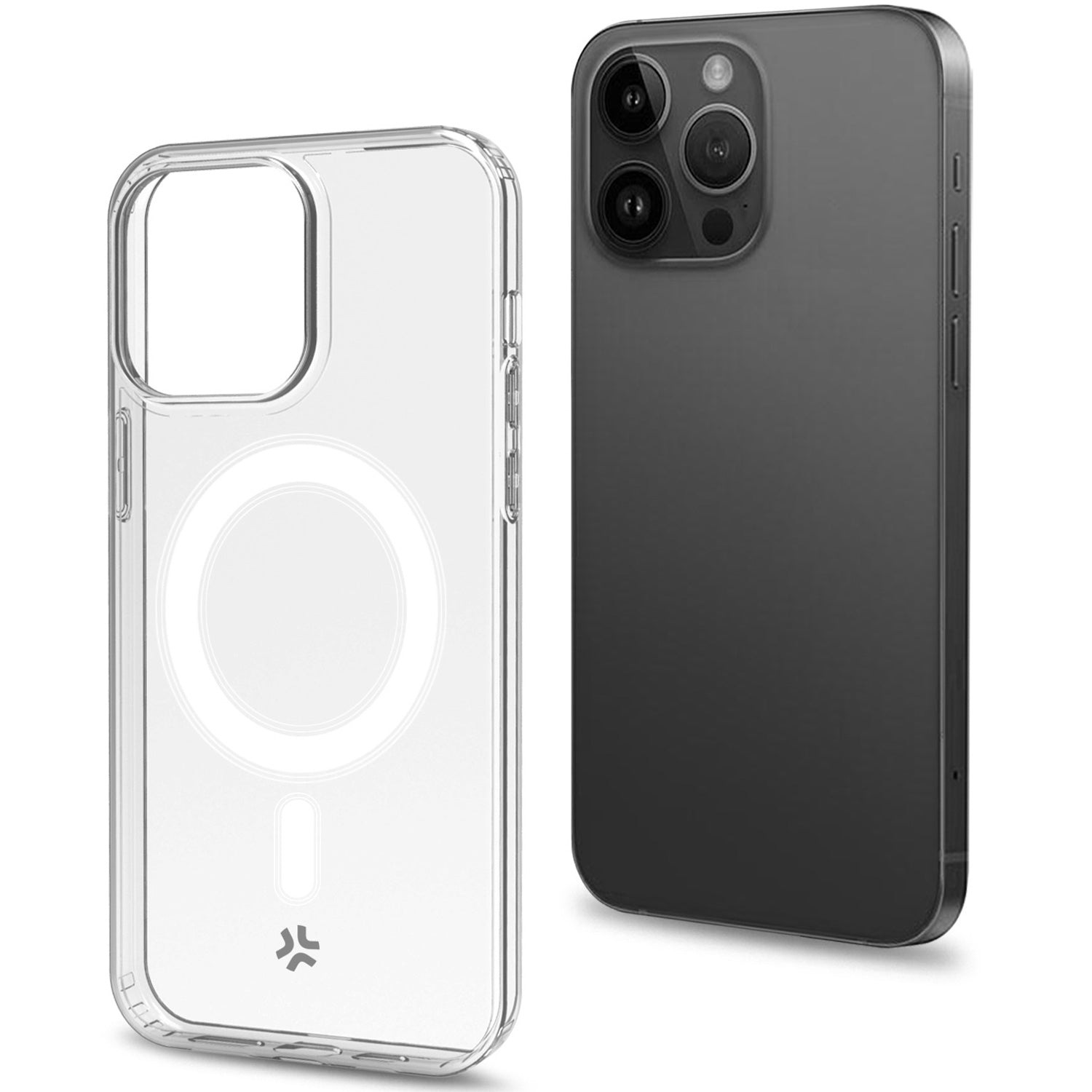 Gelskinmag Magnetic TPU Cover iPhone 15 Pro Max Transparent