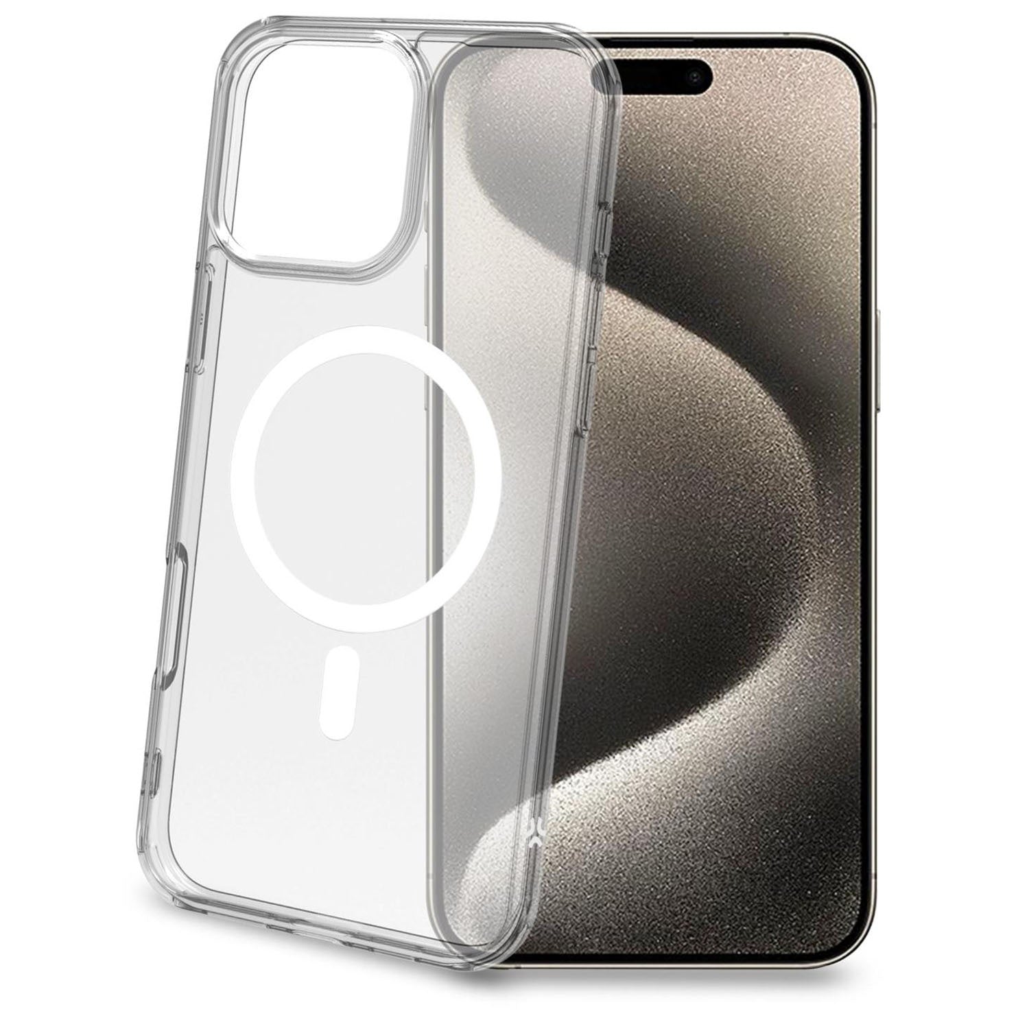 Gelskinmag TPU Cover MagSafe compatible iPhone 16 Pro Max Transparent