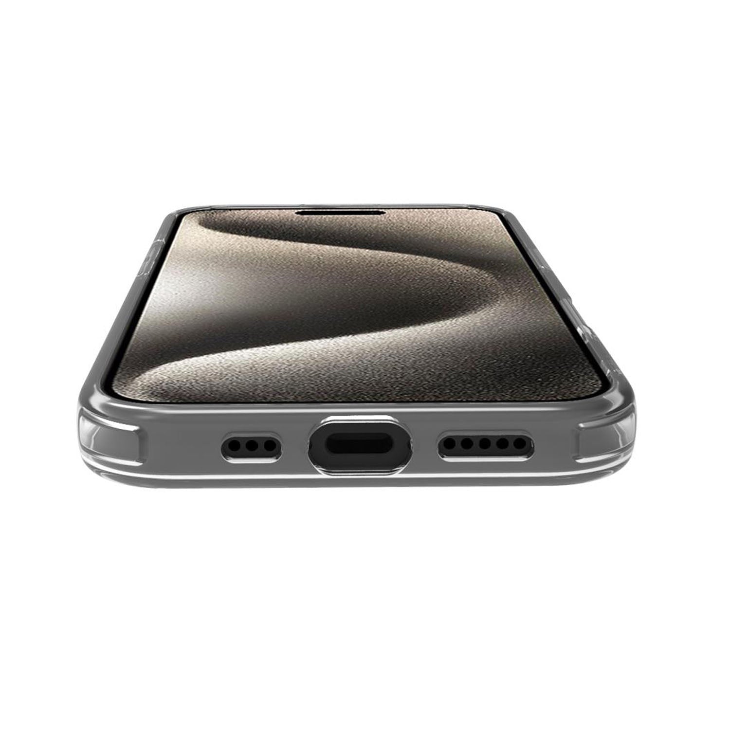 Gelskin mag TPU Cover MagSafe compatible iPhone 16 Transparent