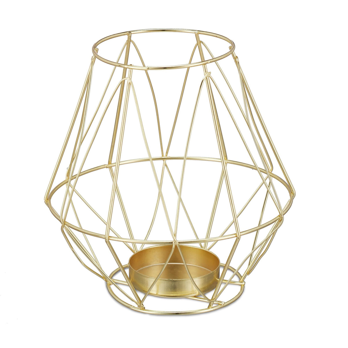 Geometric tealight holder