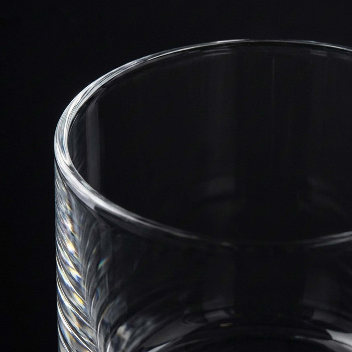 Glass Candle Holders Set, 3 Sizes, Transparent