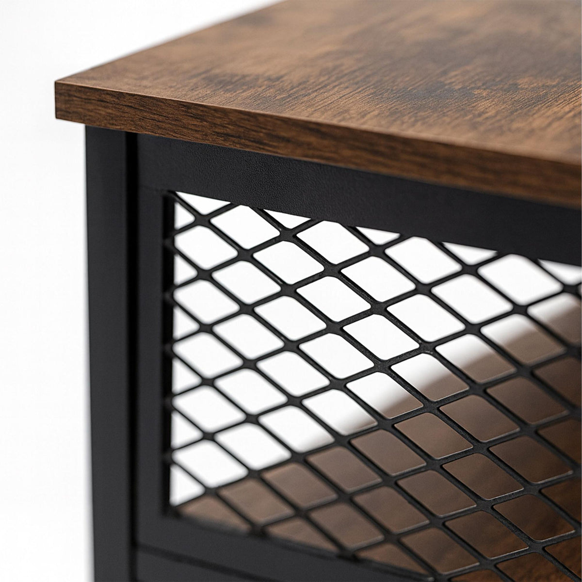 Glass-Door Kitchen Sideboard, Adjustable Shelves