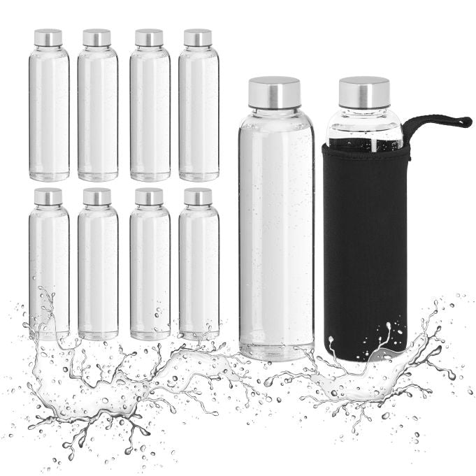 Glass beverage bottle - 10 pcs