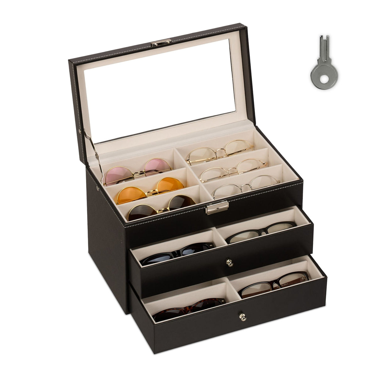 Glasses case for 18 glasses