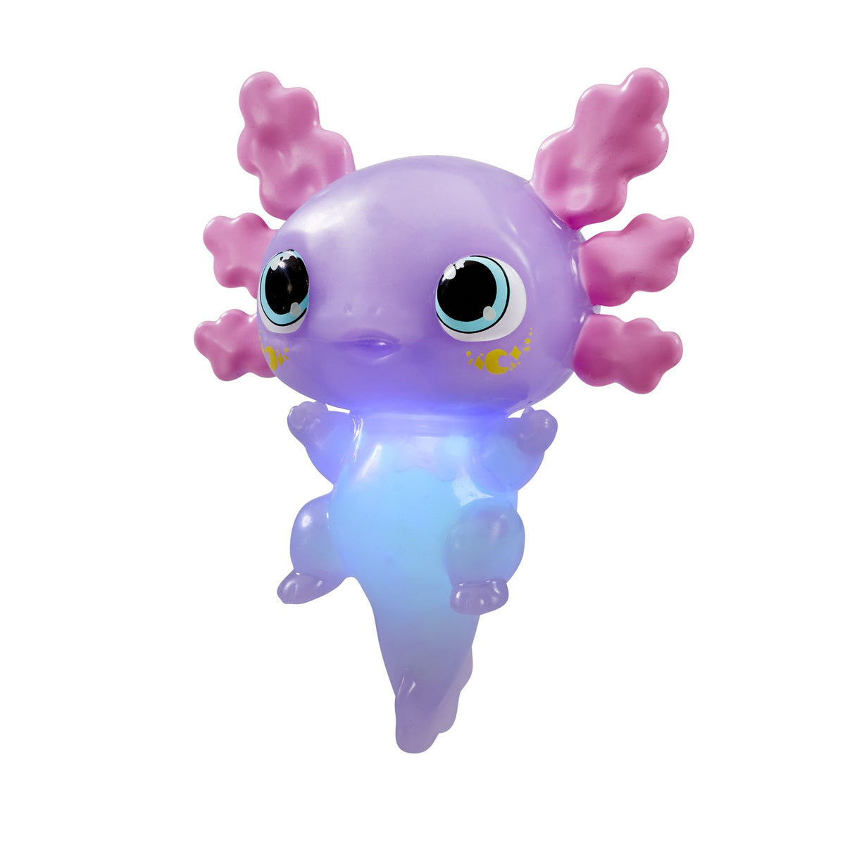 Glow-in-the-Dark Axolotl Toy with Tactile Beads