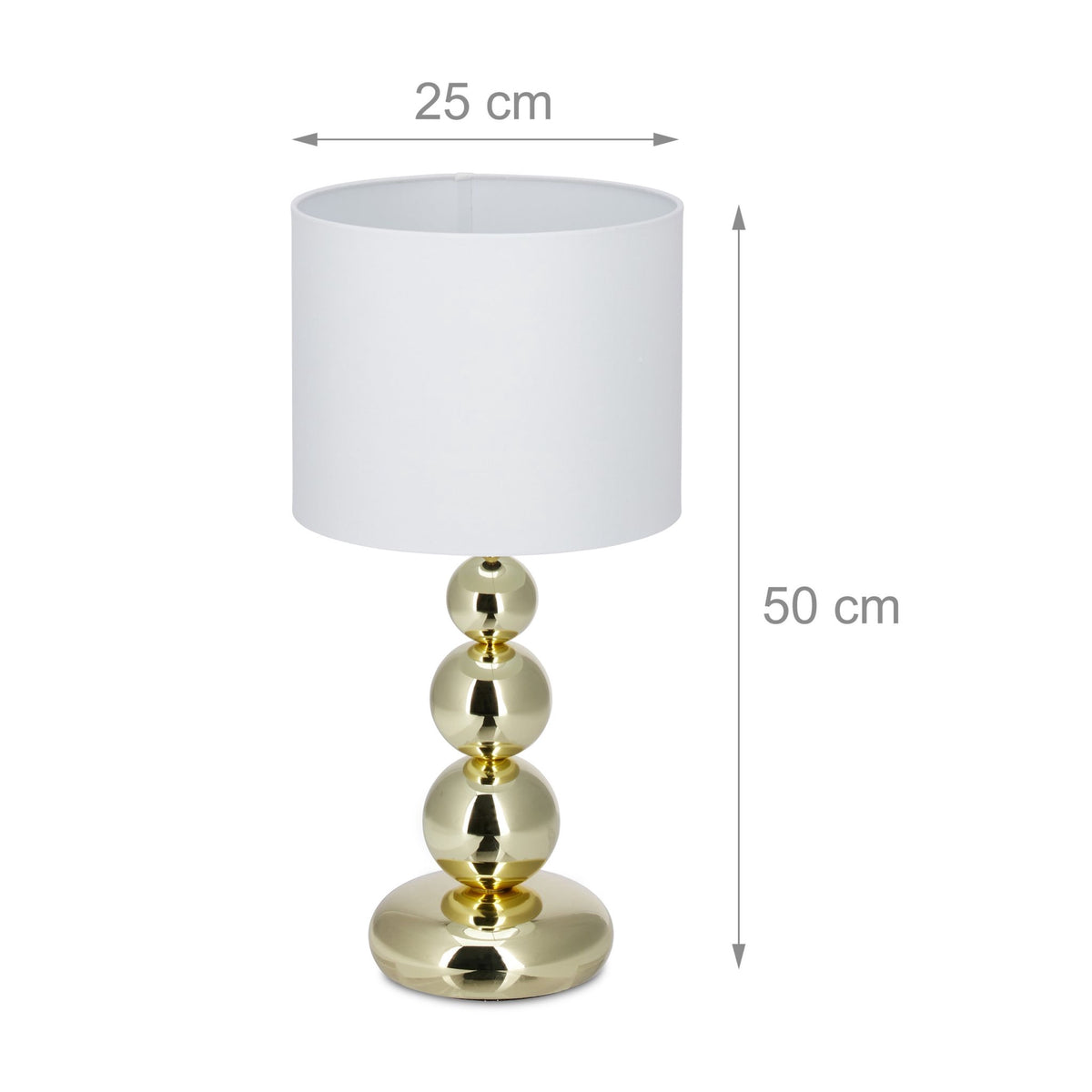 Gold table lamp