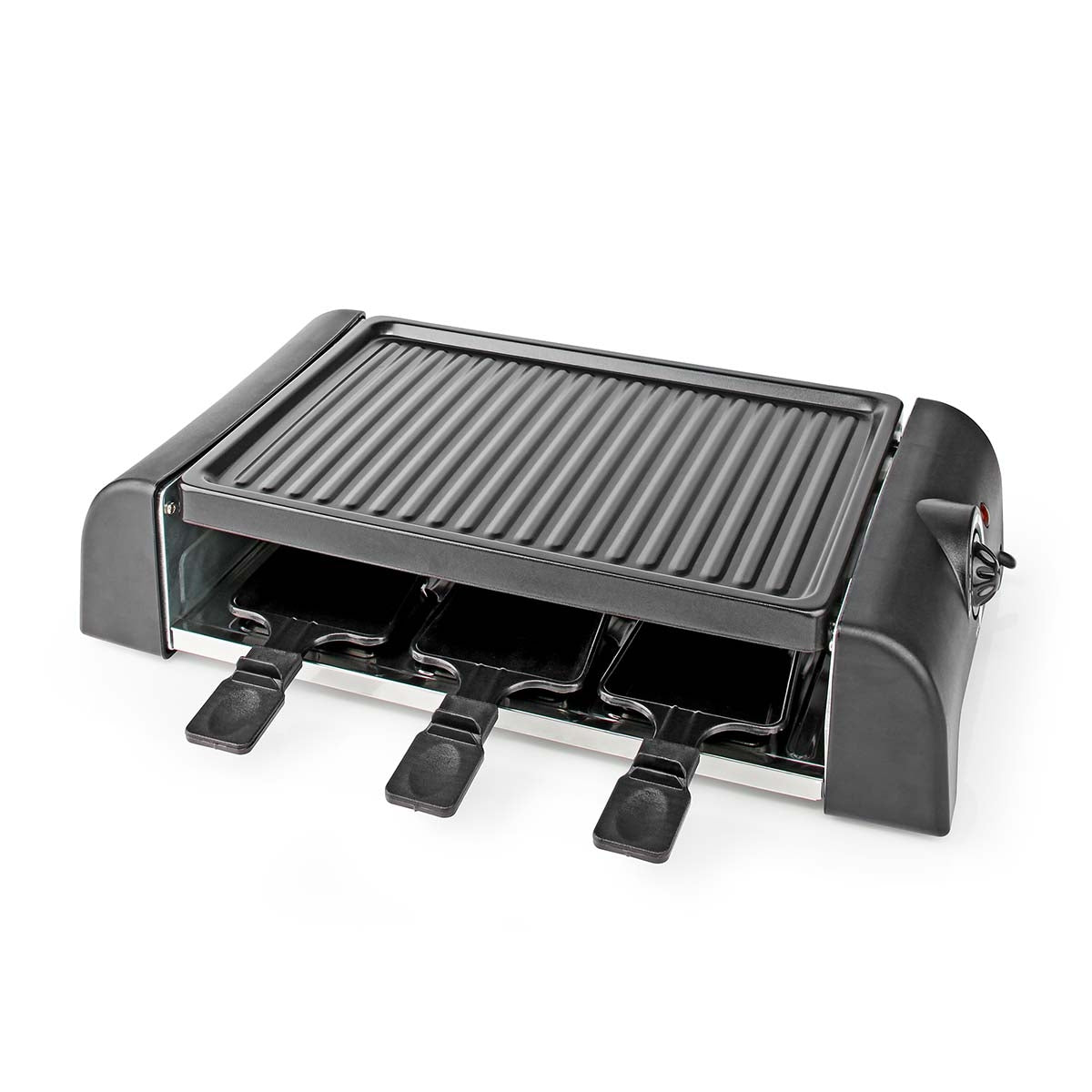 Gourmet / Raclette | Grill | 6 Persons | Spatula | Temperature setting | Non-stick coating | Rectangle