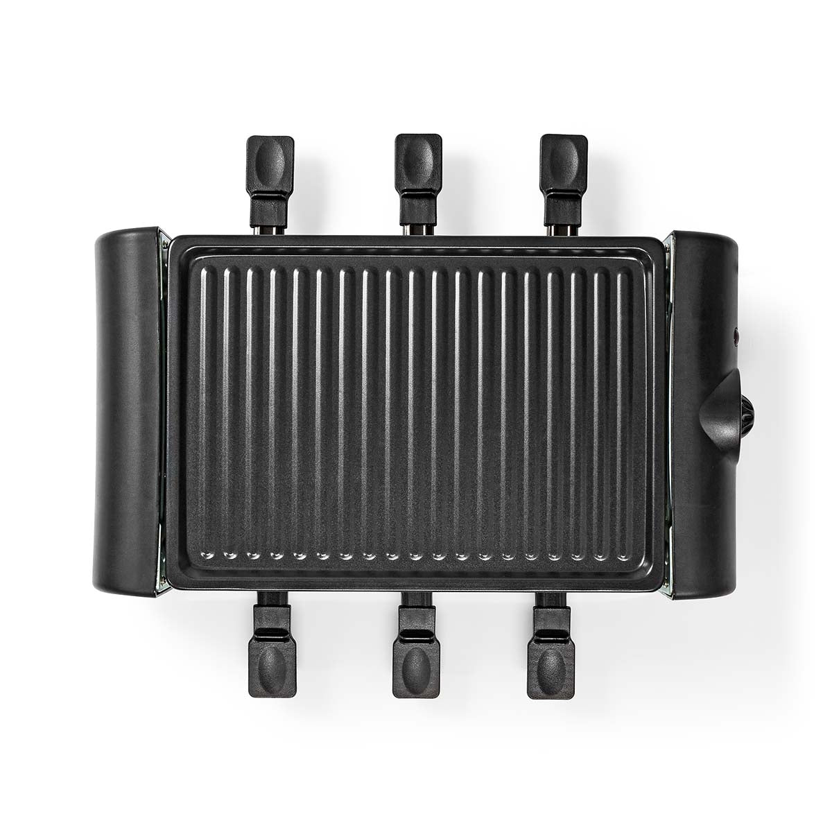 Gourmet / Raclette | Grill | 6 Persons | Spatula | Temperature setting | Non-stick coating | Rectangle