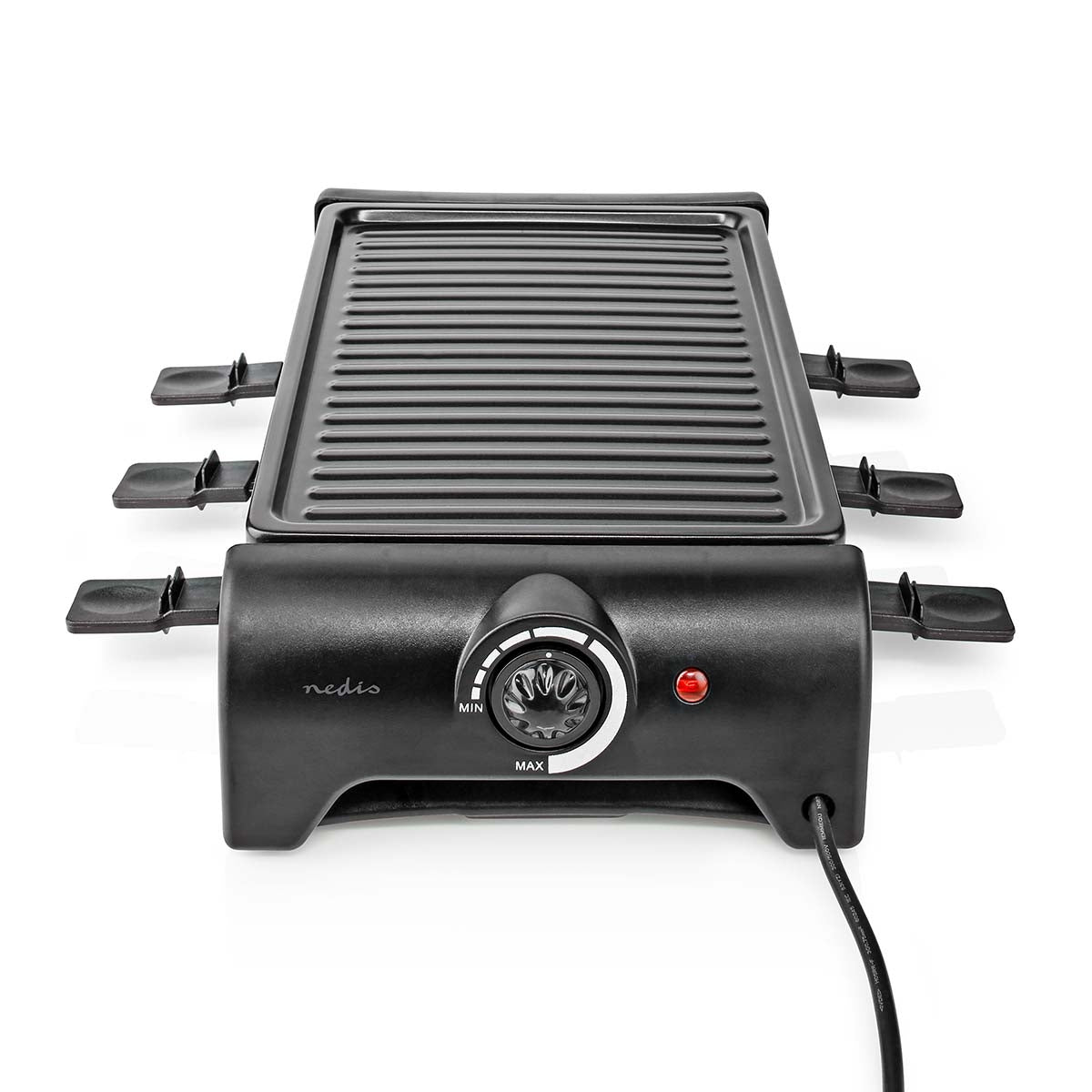 Gourmet / Raclette | Grill | 6 Persons | Spatula | Temperature setting | Non-stick coating | Rectangle