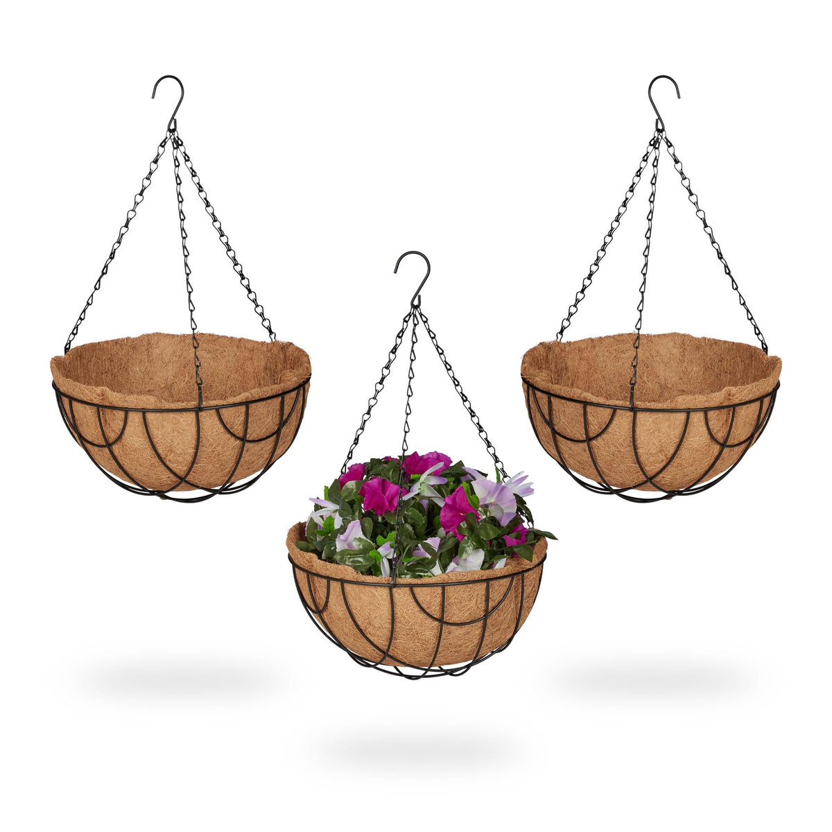 Grapevine Set of 3 with coconut inlays