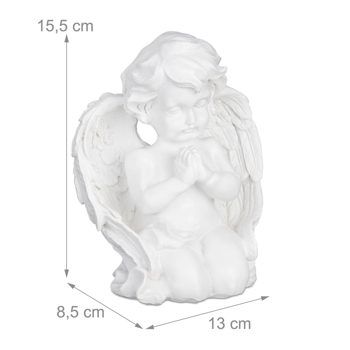 Grave angel praying