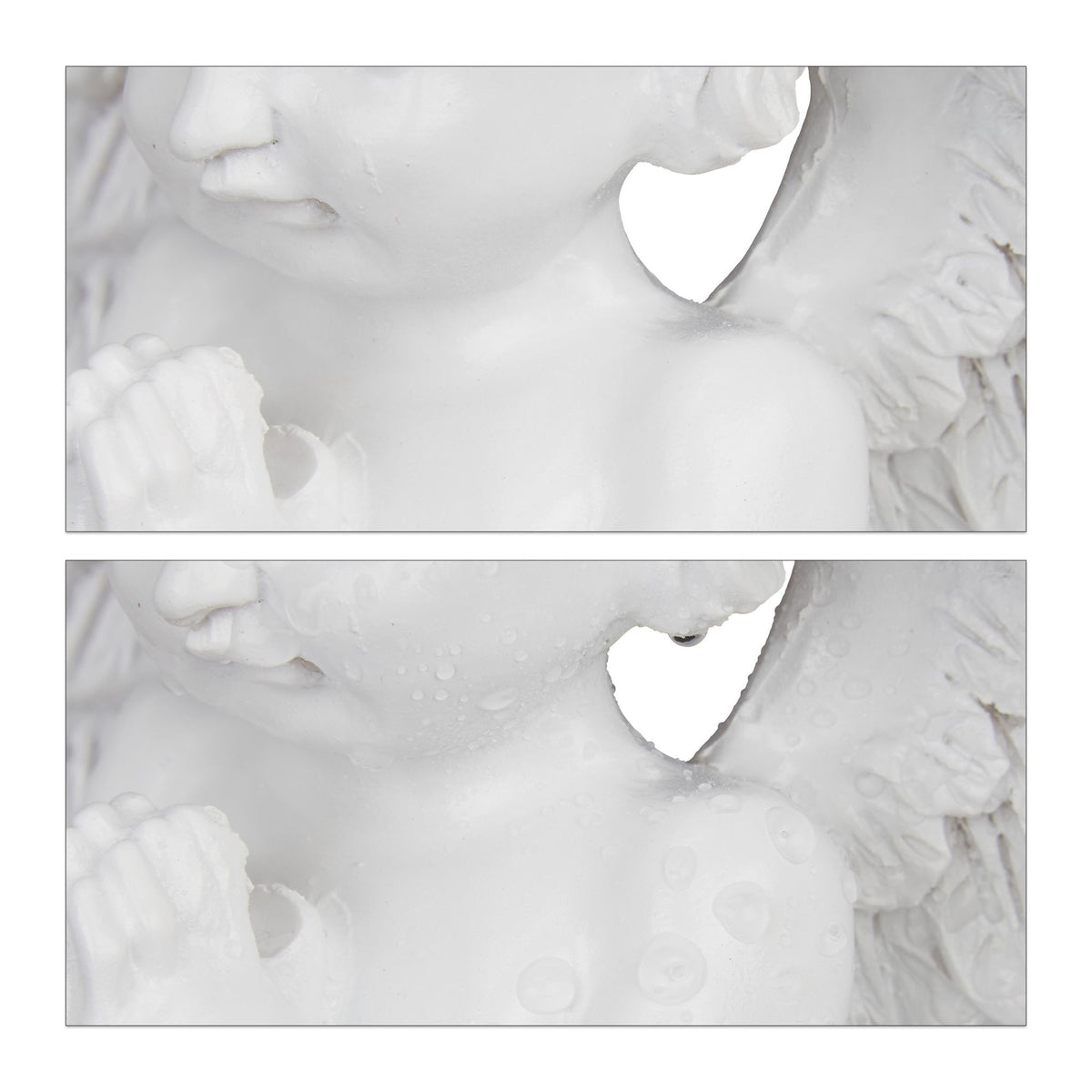 Grave angel praying