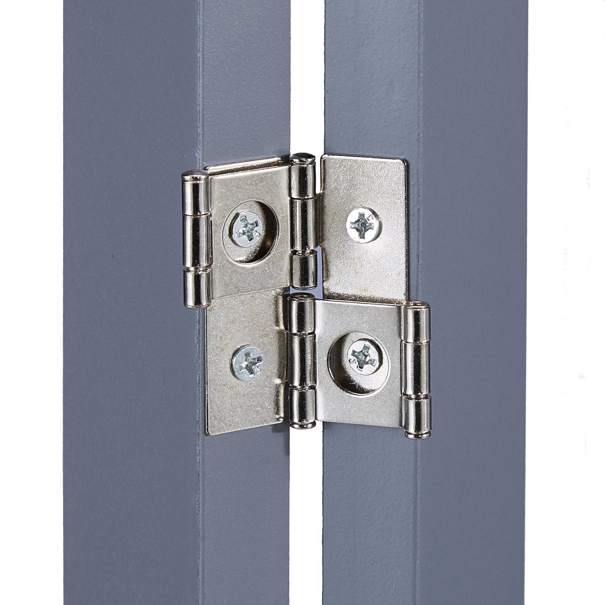 Gray security gate 70 cm