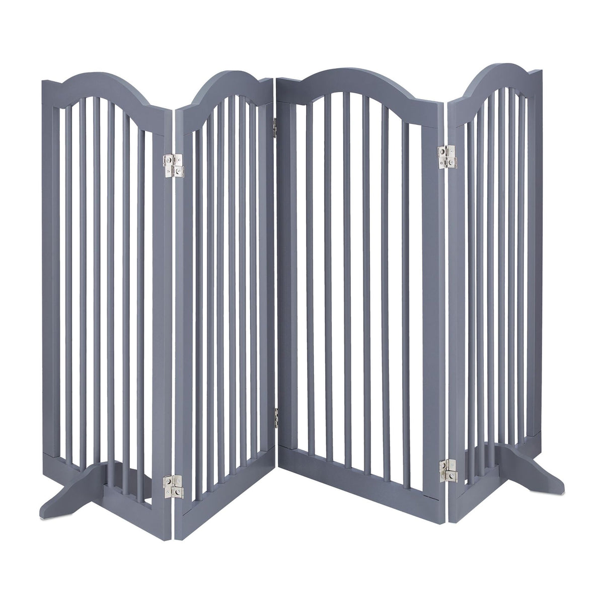 Gray security gate 92 cm