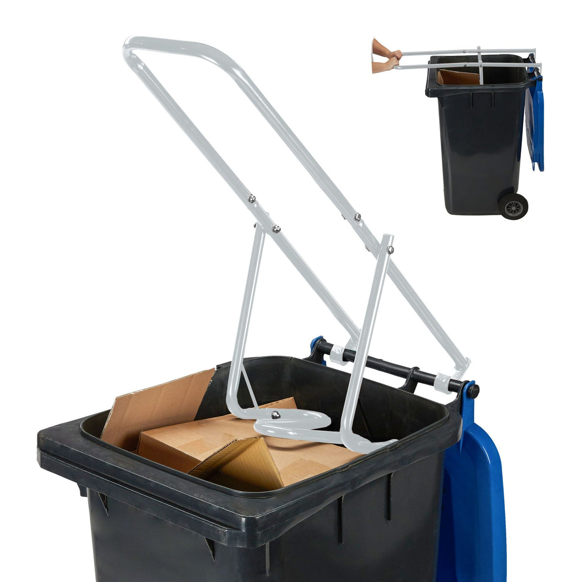 Gray waste compactor for the dustbin