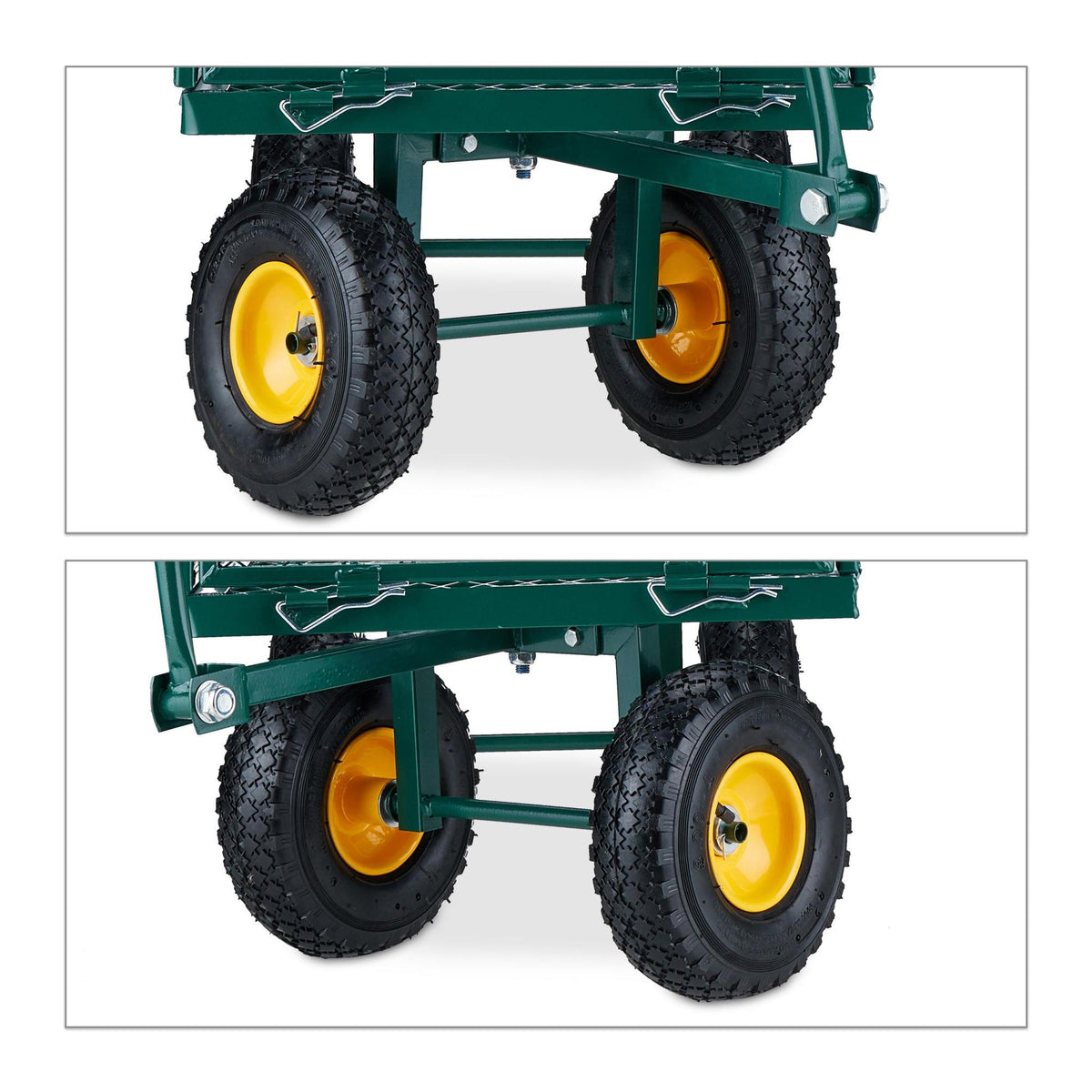 Green handcart