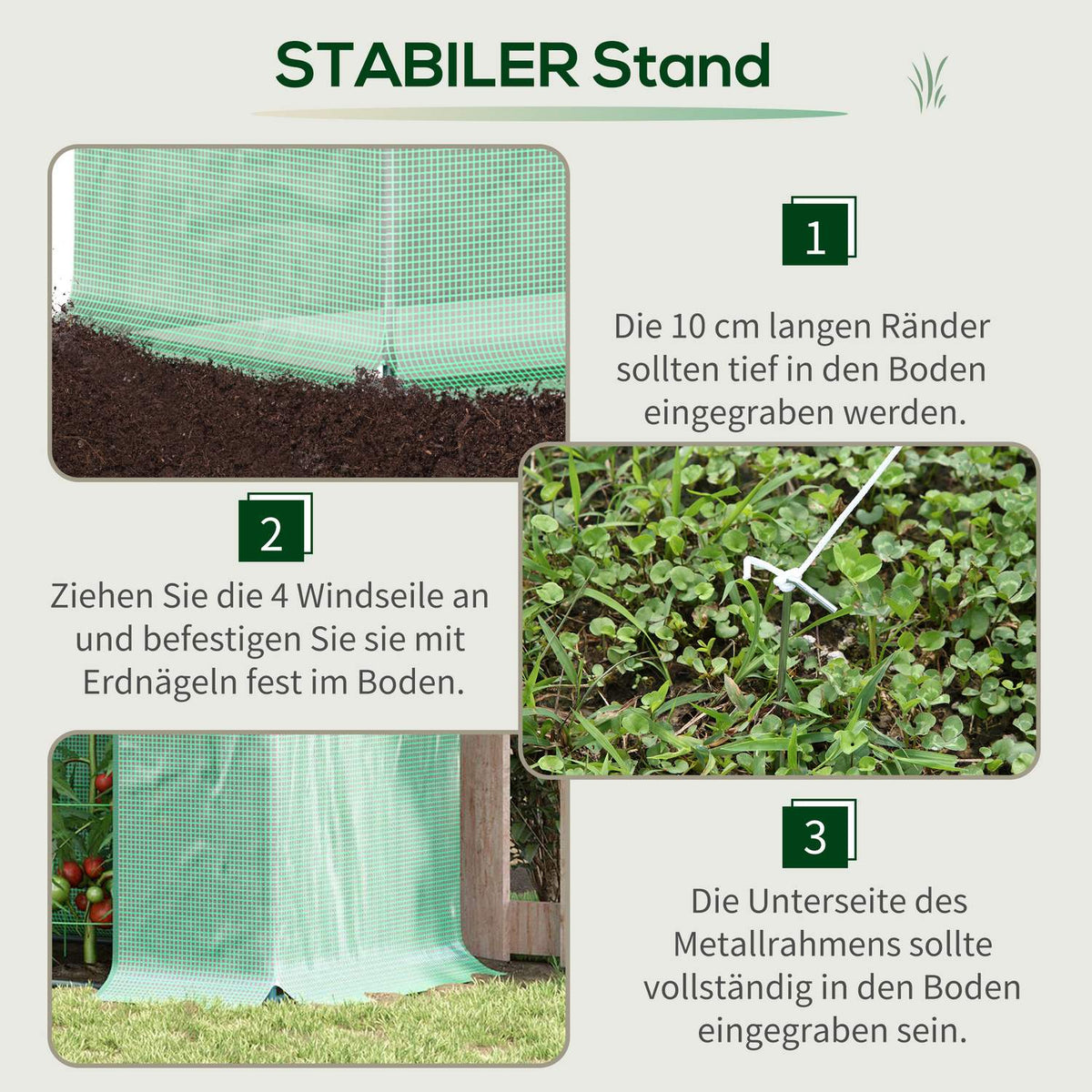 Greenhouse, 200 x 76 x 168 cm film greenhouse with roller door, greenhouse, tomato house with side window, PE grid film, winterproof plant house for garden, balcony, green