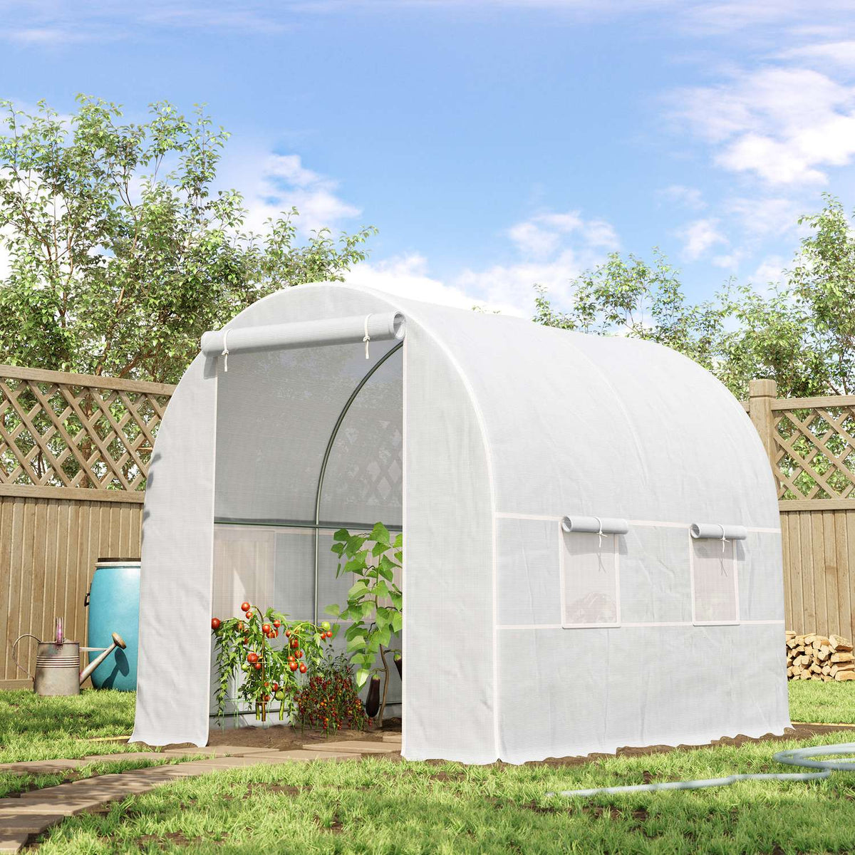 Greenhouse Film Greenhouse Greenhouse Plant House Films 245X200X200 Cm