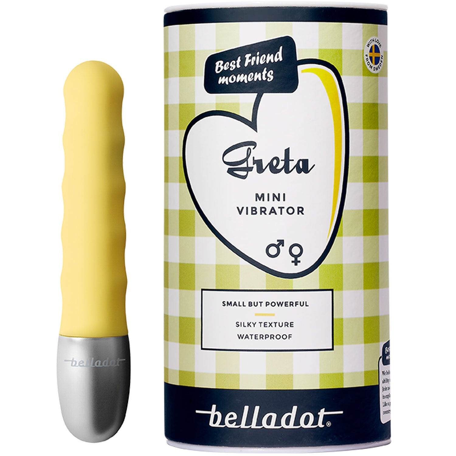 Greta Mini vibrator yellow