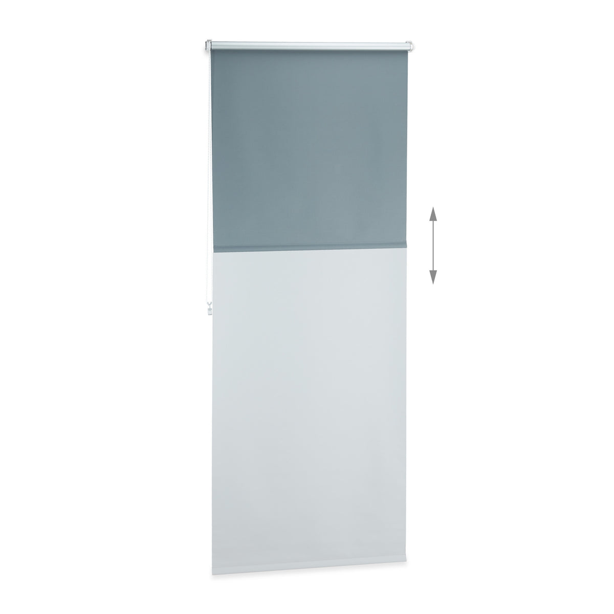 Grey Thermal Blackout Blinds, 60-120cm Adjustable