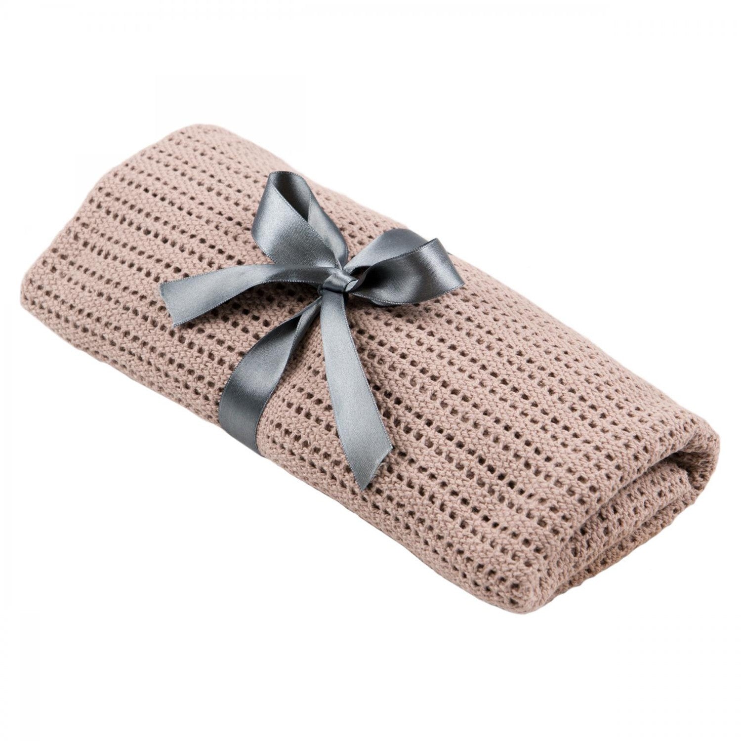 Grid felt Dusty Pink 75x100