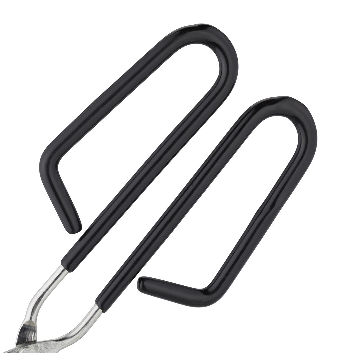 Grill Tongs Set of 3, Stainless Steel with Rubber Handle