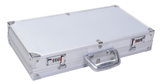 Gun Case with Foam Insert, Aluminum Frame, 47x25 cm
