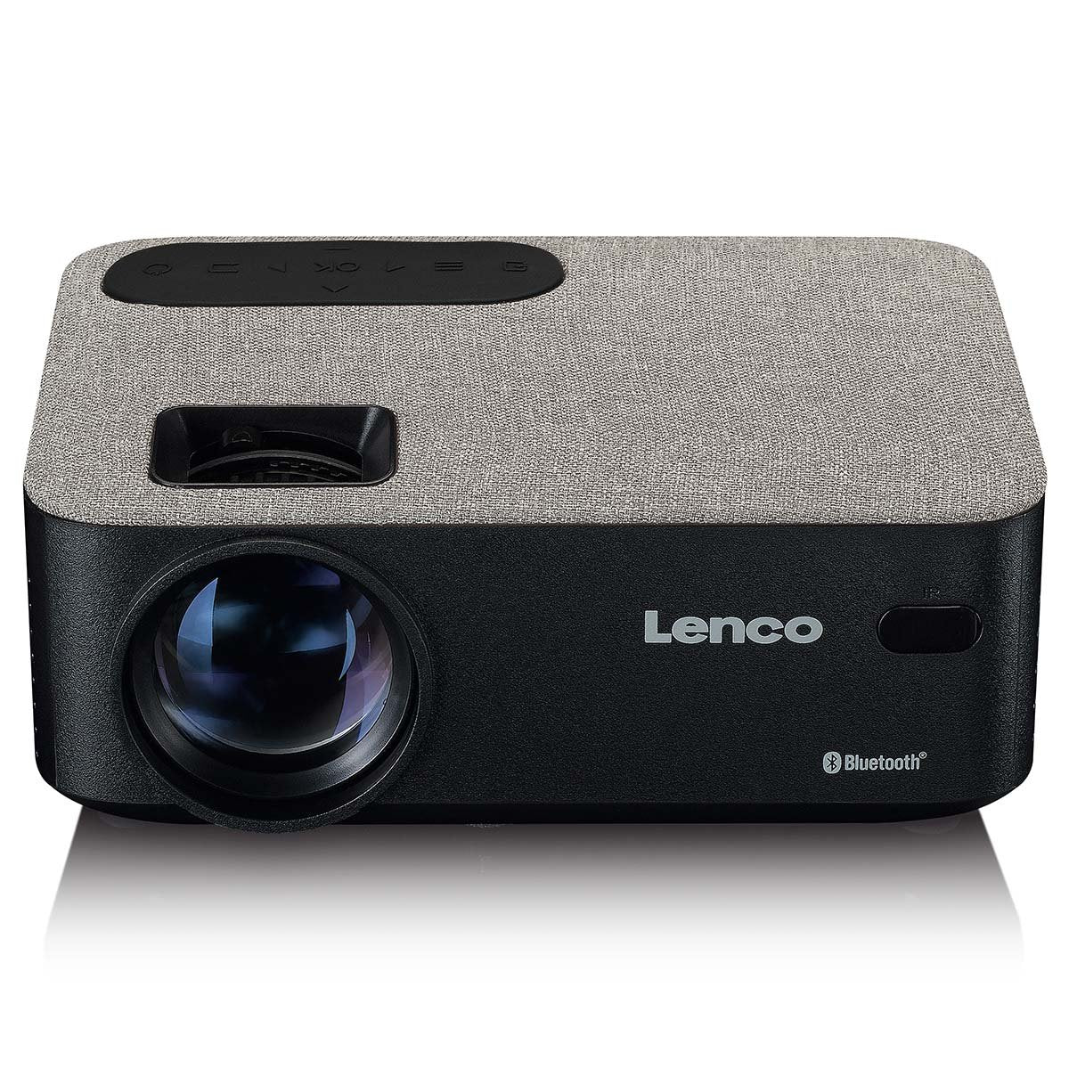 HD 720P LCD Projector with Bluetooth Grey