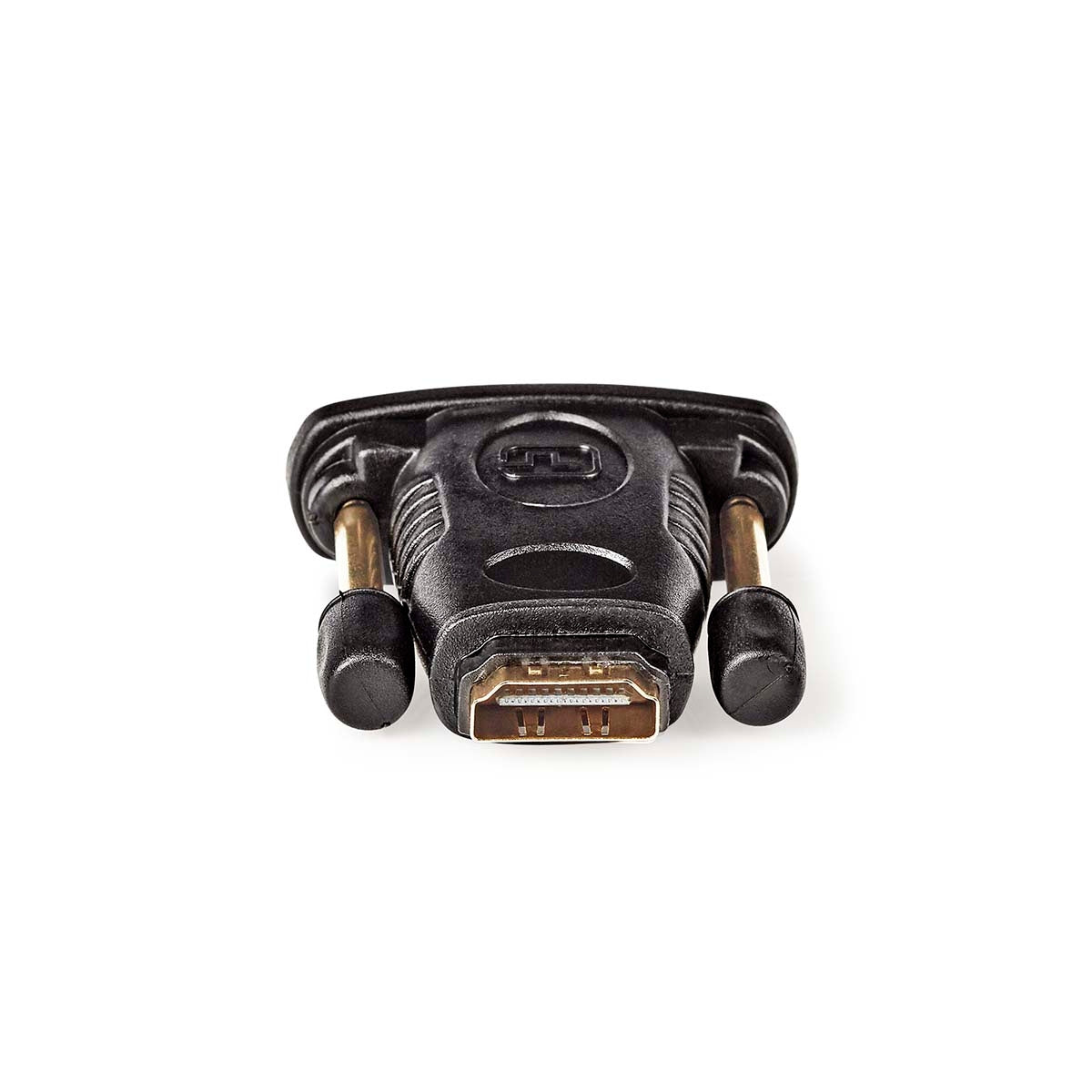 HDMI™ Adapter | DVI-D 24+1-Pin Male | HDMI™ Output | Nickel plated | Straight | ABS | Black | 1 pc. | Box