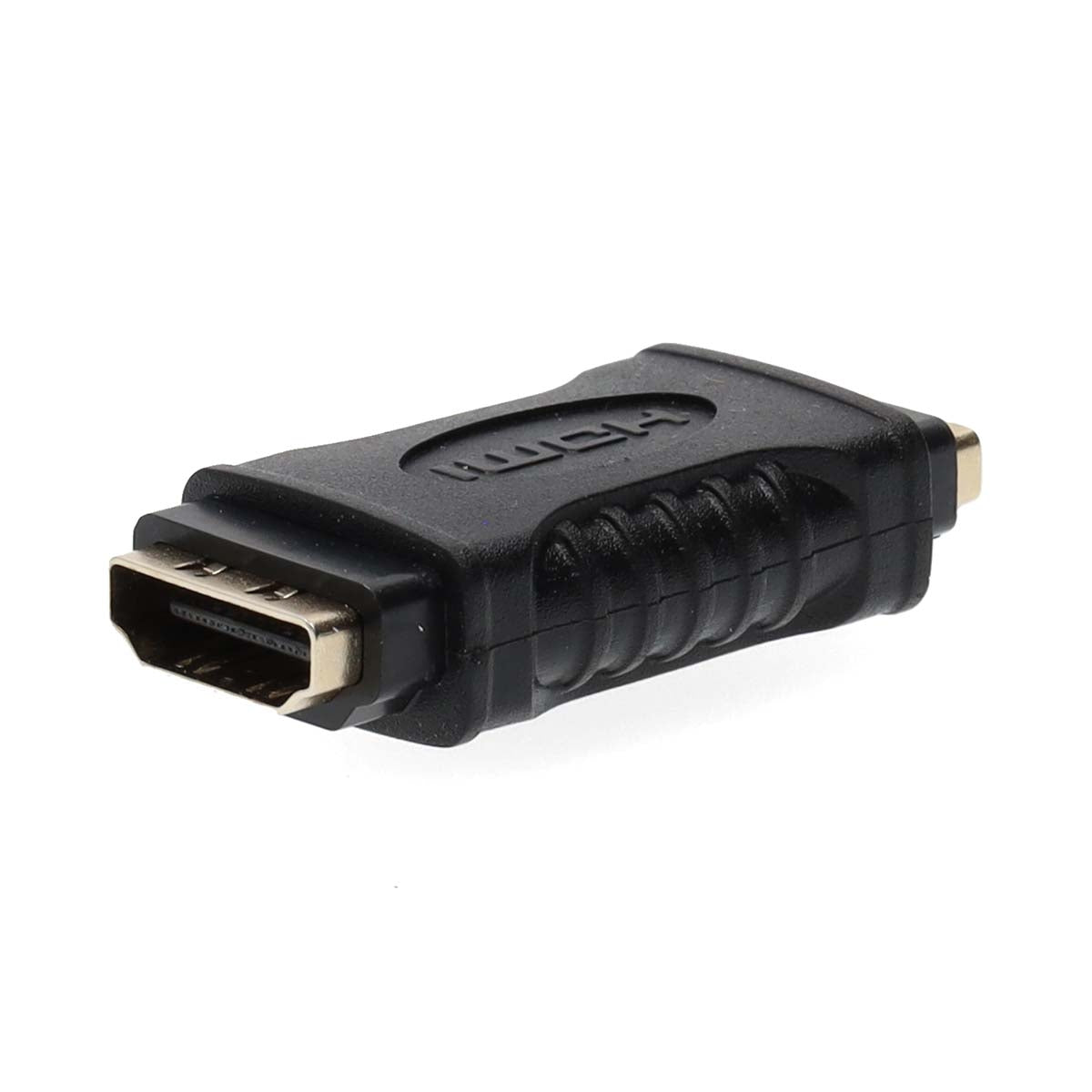 HDMI™ Adapter | HDMI™ Female | HDMI™ Female | Gold Plated | Straight | ABS | Black | 1 pc. | Box