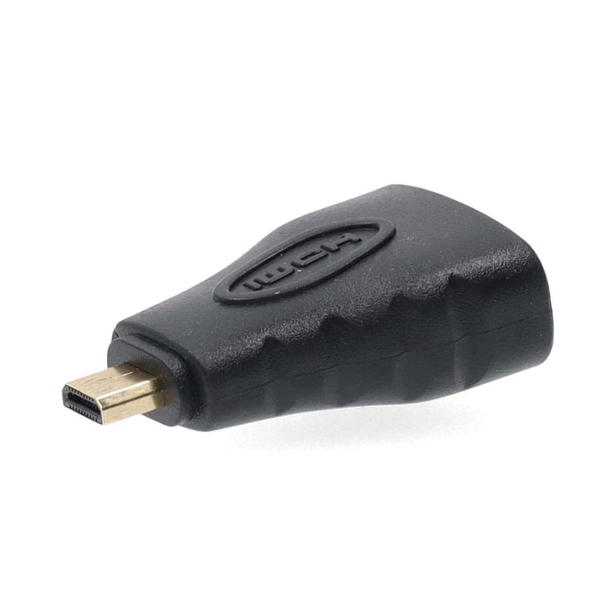HDMI™ Adapter | HDMI™ Micro Connector | HDMI™ Female | Gold Plated | Straight | ABS | Anthracite | 1 pcs | Window Box