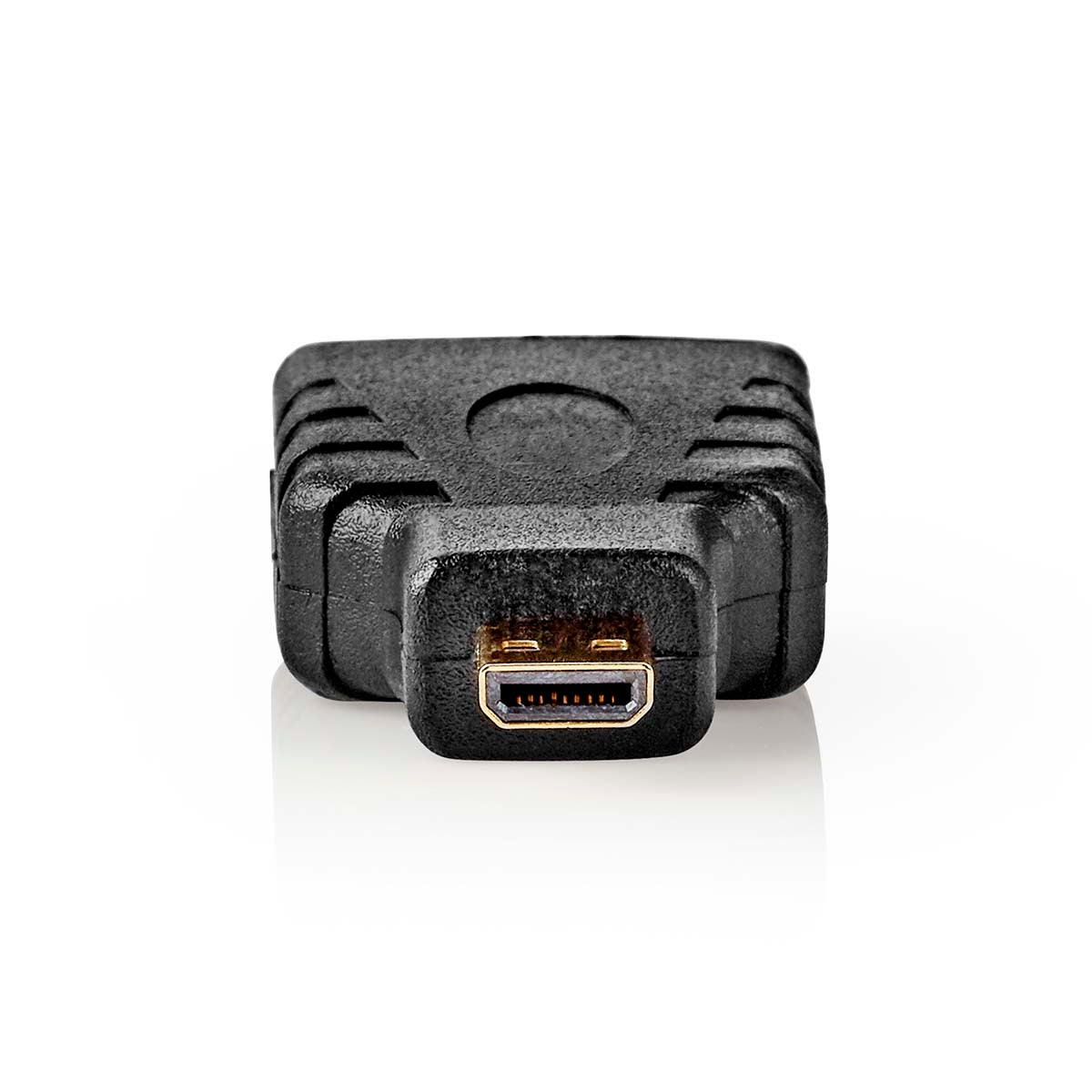 HDMI™ Adapter | HDMI™ Micro connector | HDMI™ Output | Gold Plated | Straight | ABS | Black | 1 pc. | Box