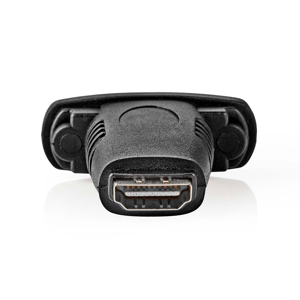 HDMI™ Adapter | HDMI™ input | DVI-D 24+1-Pin Female | Nickel plated | Straight | ABS | Black | 1 pc. | Box