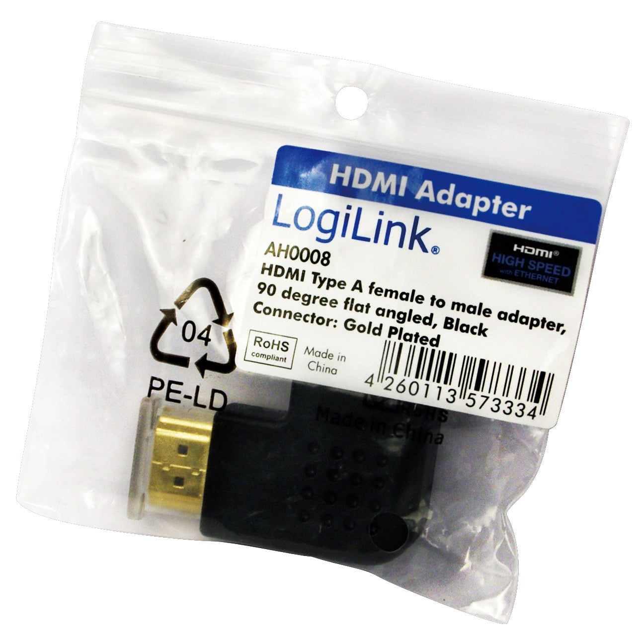 HDMI Angle adapter Ha-Ho 90° 4K/30Hz
