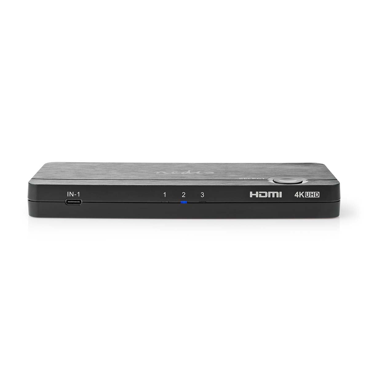 HDMI™ Converter | USB-C™ Female / 2x HDMI™ Input / 4x USB A Female | 1x HDMI™ Output | 1-way | 4K@60Hz | 18 Gbps | ABS | Anthracite