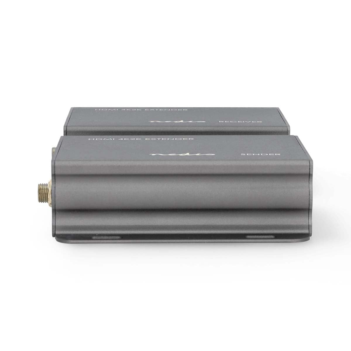 HDMI™ Extender | Over Cat6 | up to 50.0 m | 4K@30Hz | 10.2 Gbps | IR Return function | Metal | Anthracite