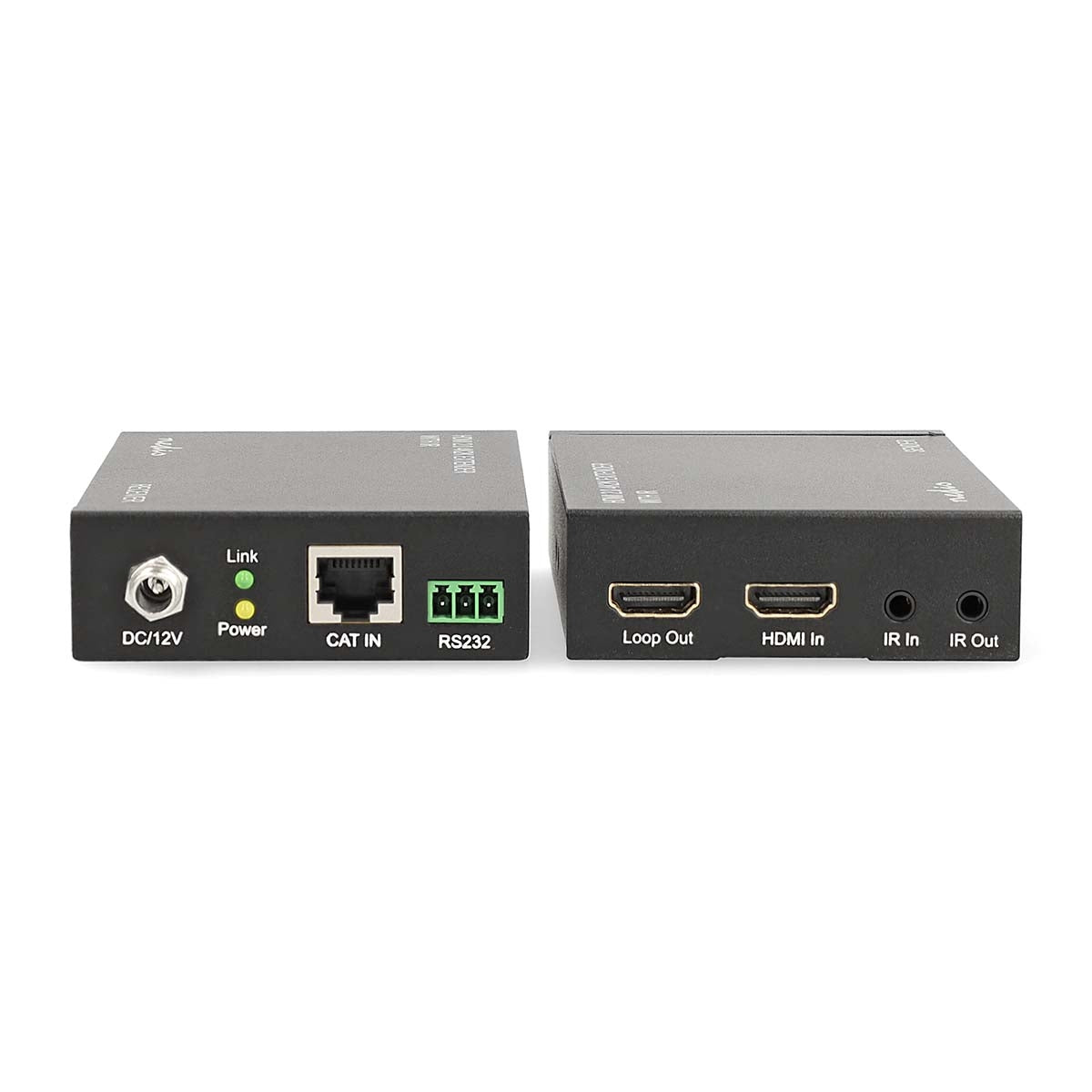 HDMI™ Extender | Over Cat6 | up to 60.0 m | 4K@60Hz | 18 Gbps | Metal | Anthracite