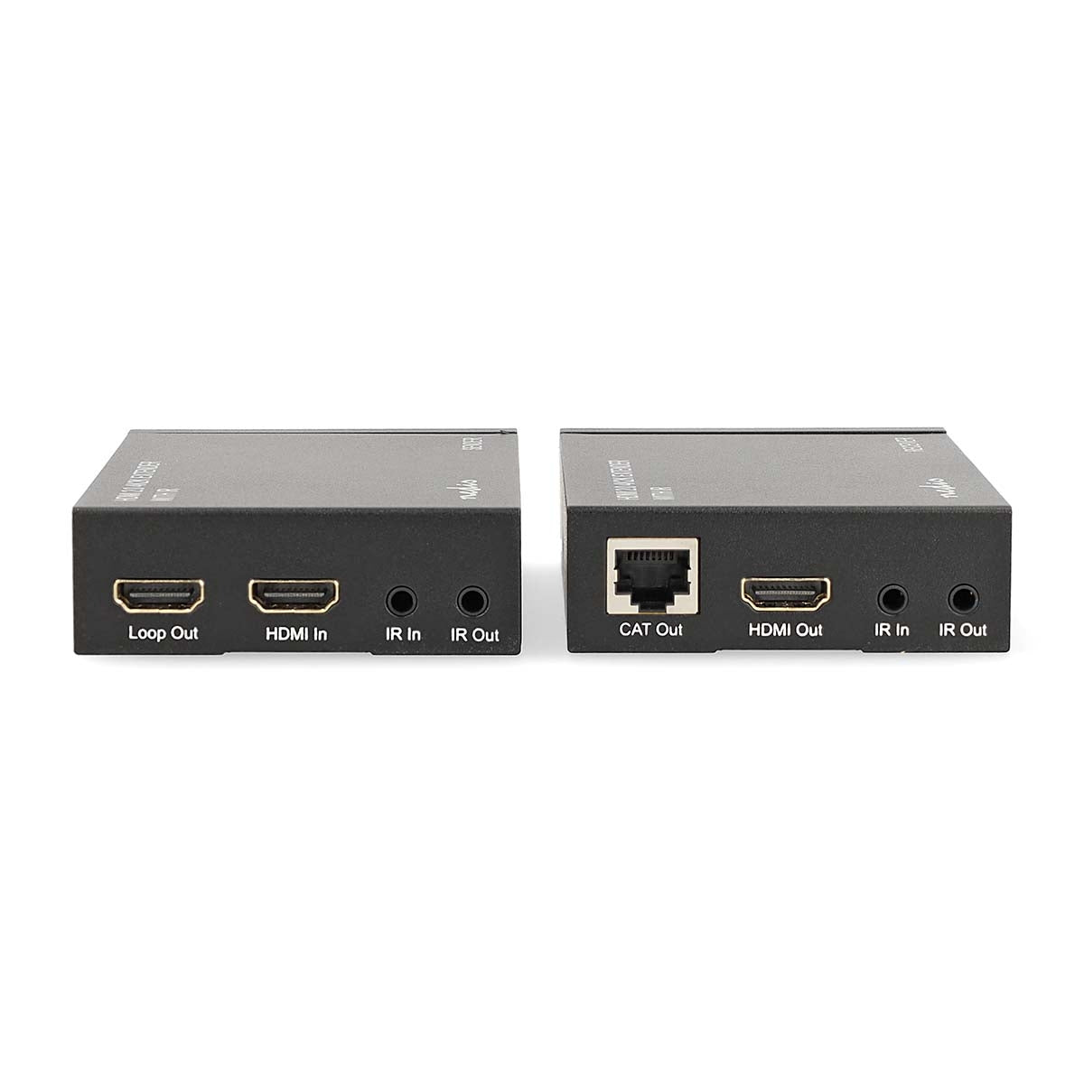 HDMI™ Extender | Over Cat6 | up to 60.0 m | 4K@60Hz | 18 Gbps | Metal | Anthracite