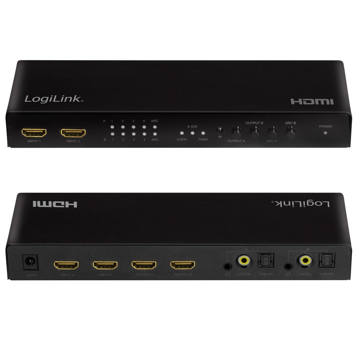 HDMI Matrix switch 4K/60Hz ARC HDCP HDR CEC