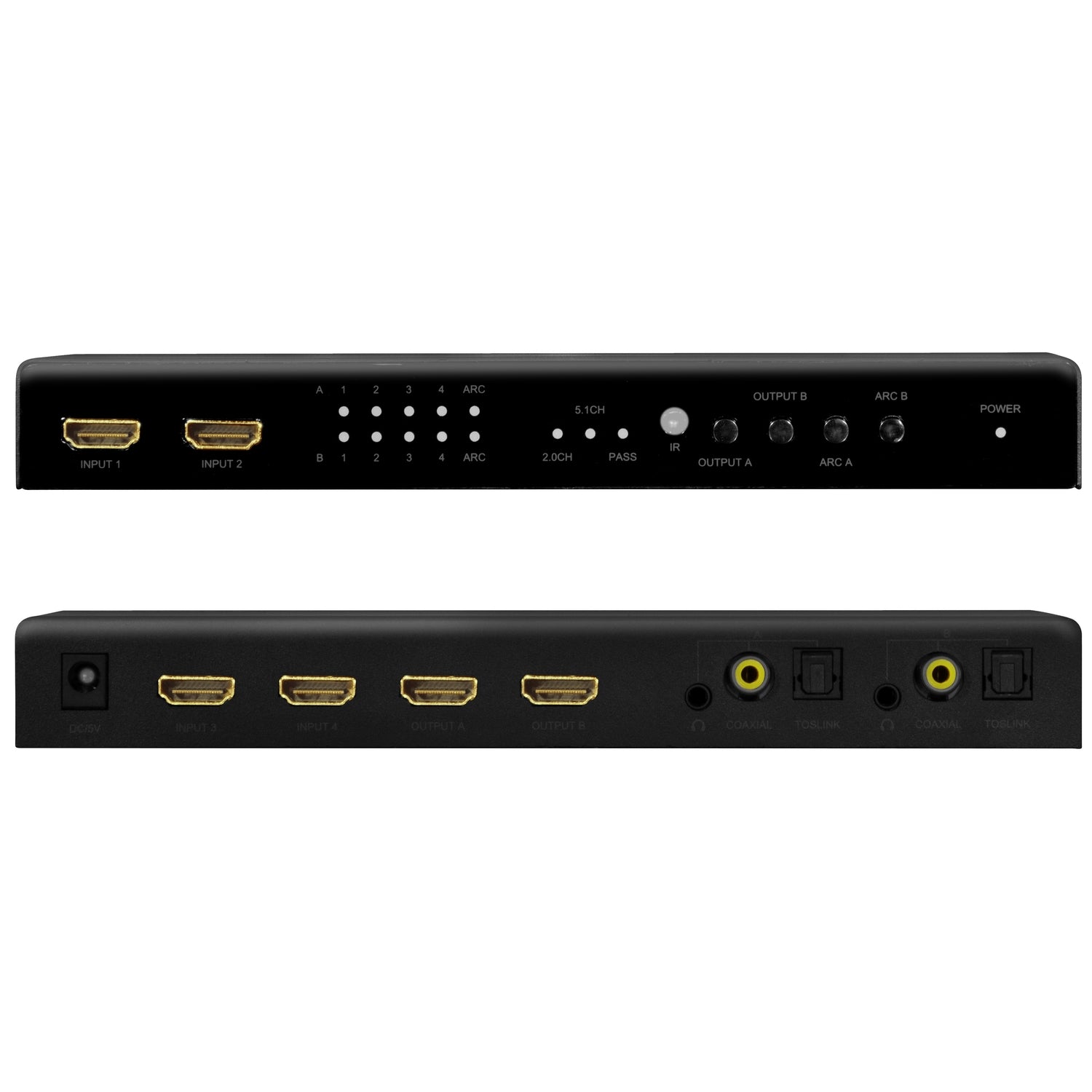 HDMI Matrix switch 4K/60Hz ARC HDCP HDR CEC