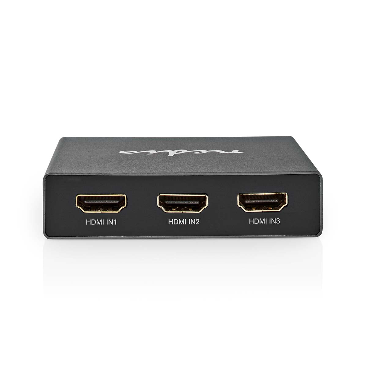 HDMI™ Switch | 3-Port port(s) | 3x HDMI™ Input | HDMI™ output | 8K@60Hz | 45 Gbps | Remote controlled | Aluminum | Anthracite