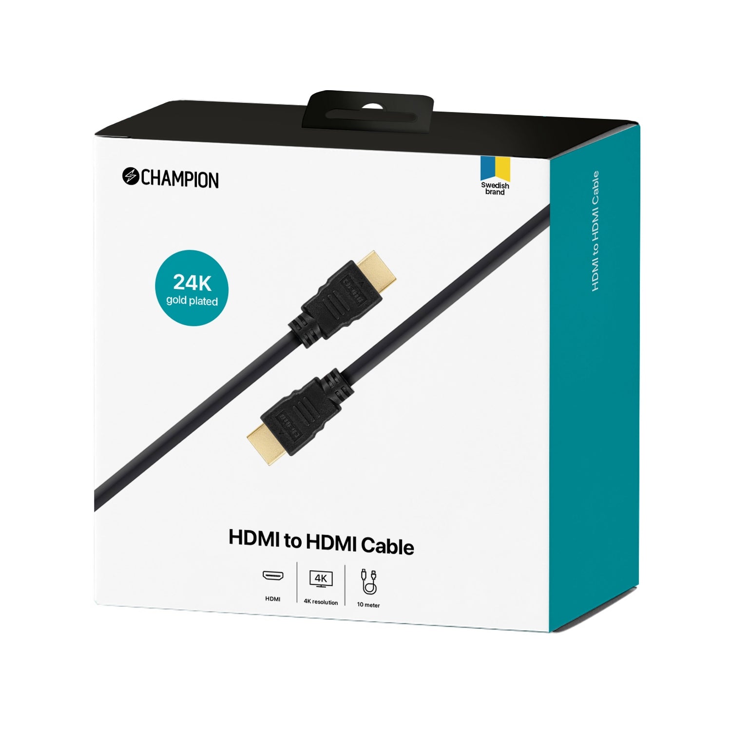 HDMI cable Ha-Ha Black 10.0m