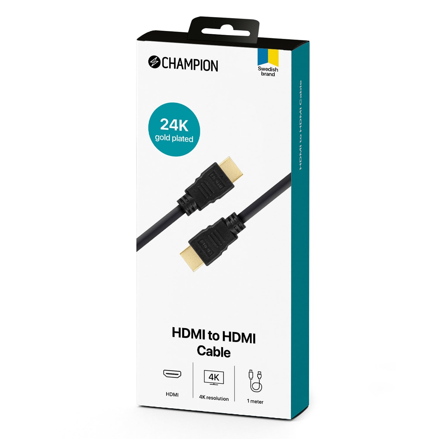 HDMI cable Ha-Ha Black 1.0m