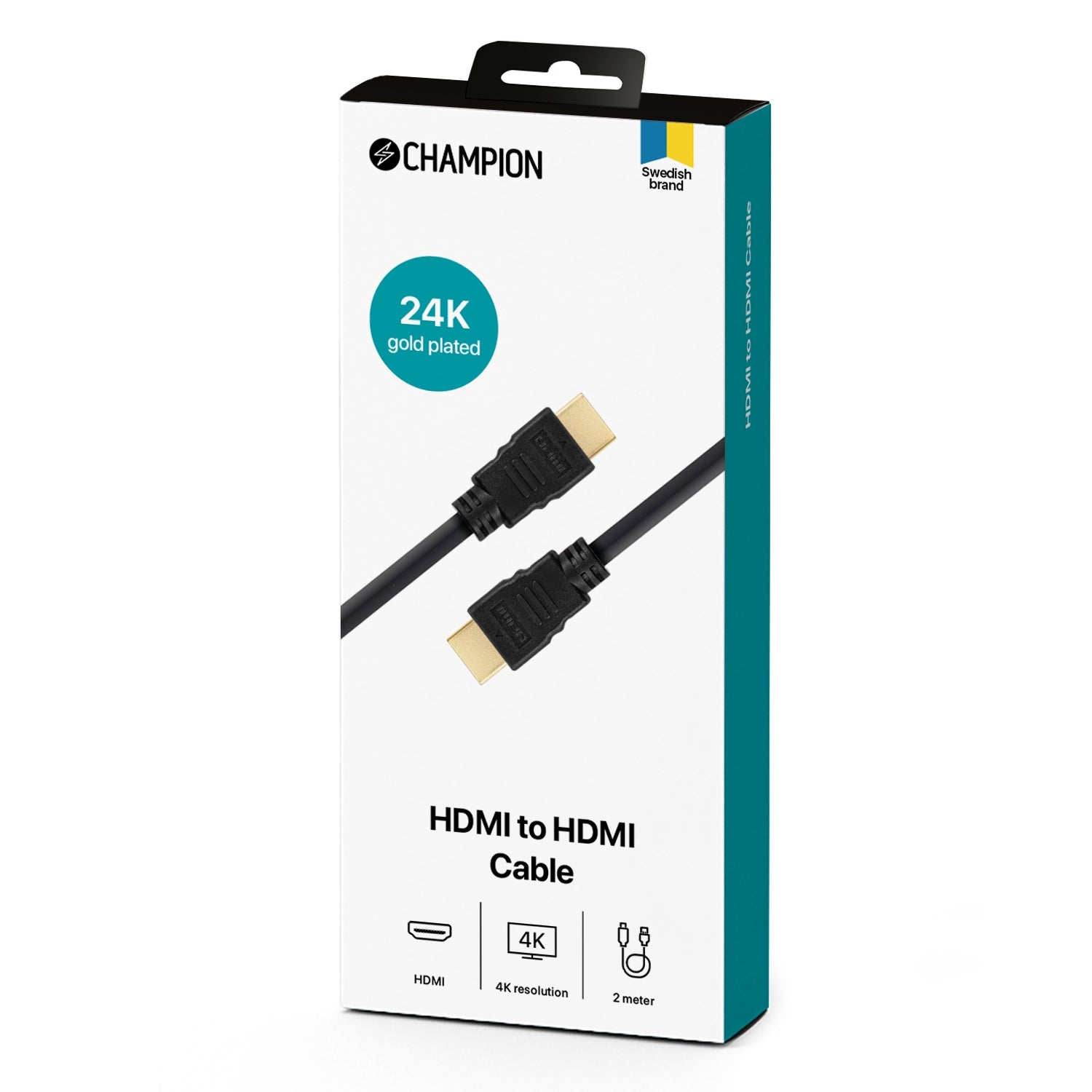 HDMI cable Ha-Ha Black 2.0m