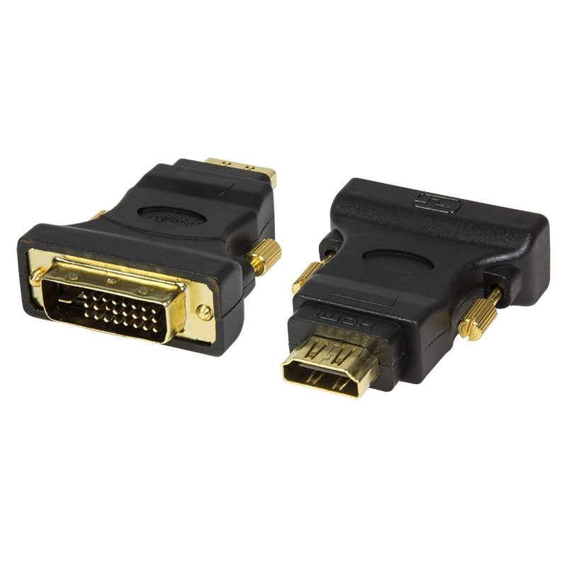 HDMI female -> DVI-D male